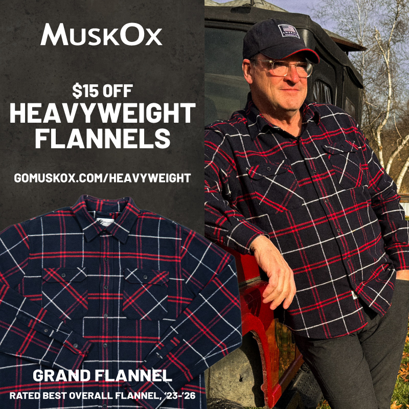 MuskOx Flannels