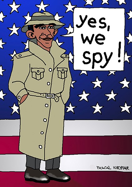 Obama Couldn't Resist Spying Like A Commie