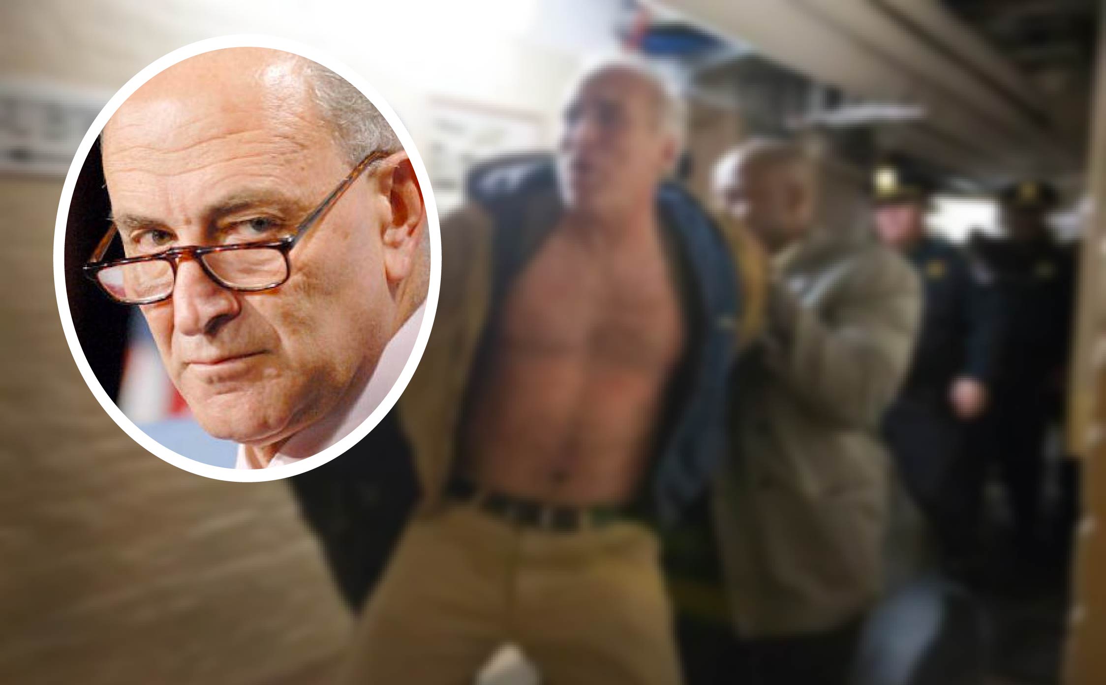[VIDEO] Protester Sneaks Into Impeachment Trial Screaming “Schumer is ...