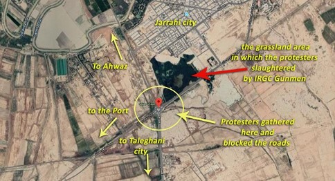 US sanctions the commander of the IRGC unit that massacred dozens of Iranian protesters in the southern city of Mahshahr