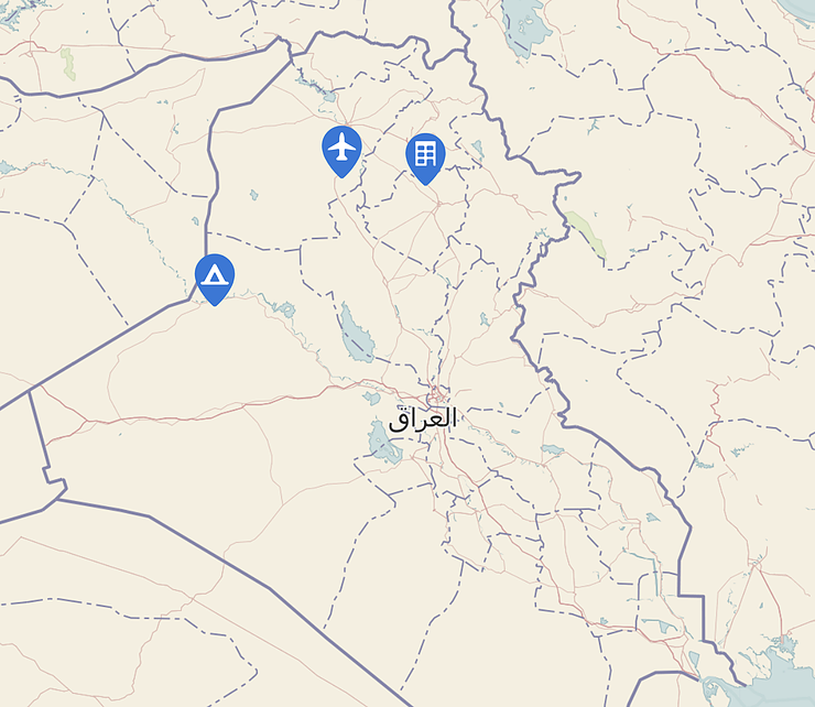 The US-led Coalition Has Now Left Three Bases In Iraq: Qaim, Q-West And K-1