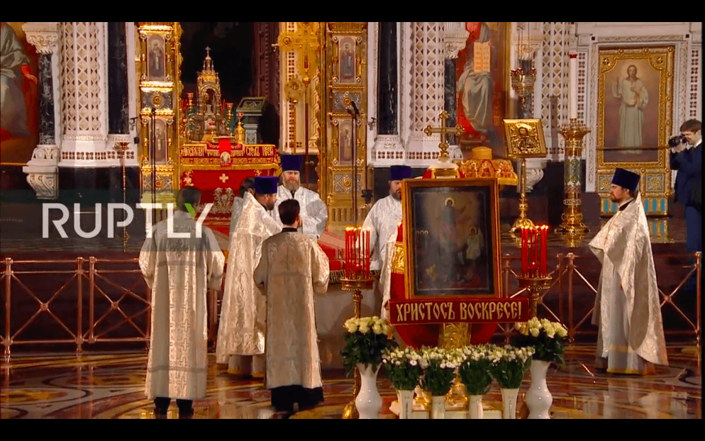 Russia Celebrates Orthodox Easter During Pandemic