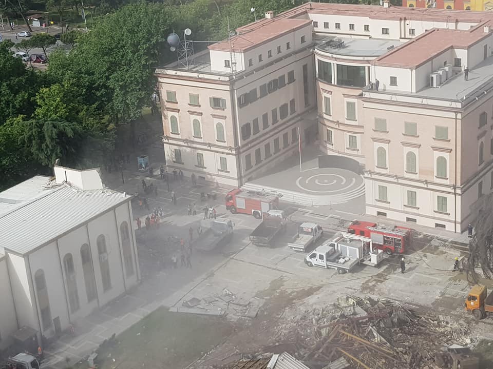 MEP Strugariu: Demolition Of Albania’s National Theatre A ‘Moral Crime Against World Cultural Heritage