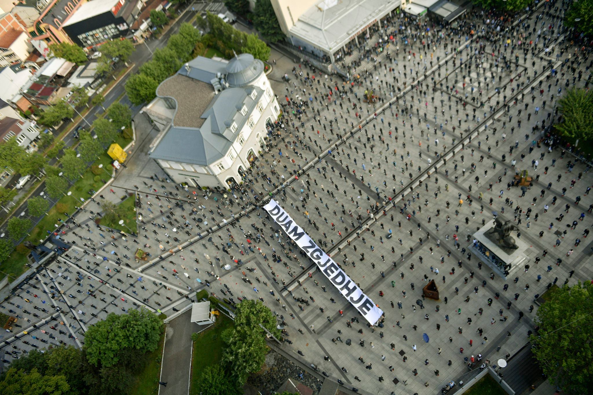 Kosovo’s Largest Party Protests Ahead Of Constitutional Court Ruling On New Government Formation