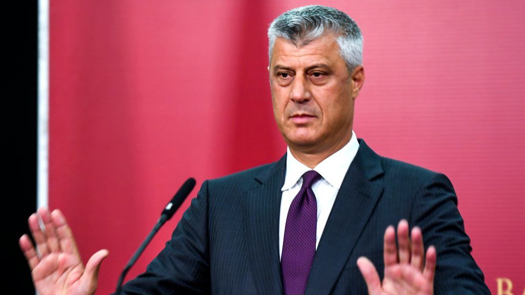 Kosovo President Vows To Resign If Charged On War Crimes