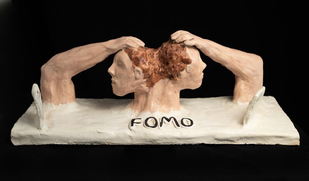 Corona Shadow Art Sculpture: A Point In Time