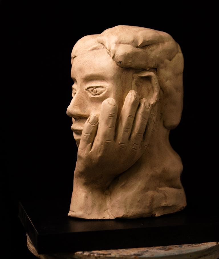 Corona Shadow Art Sculpture: A Point In Time