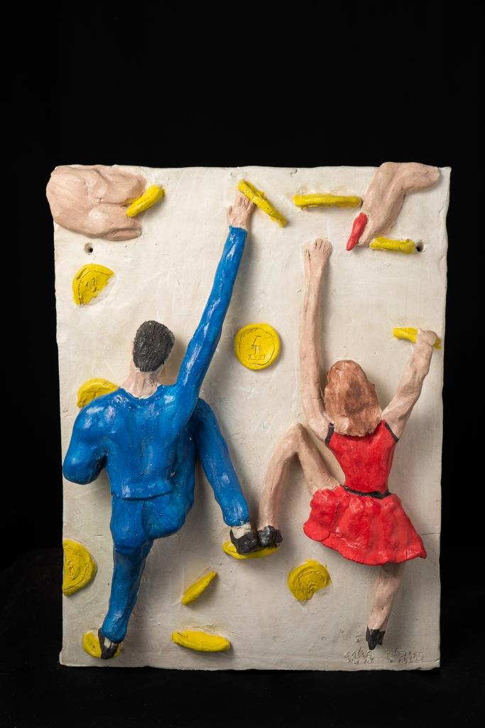 Corona Shadow Art Sculpture: A Point In Time