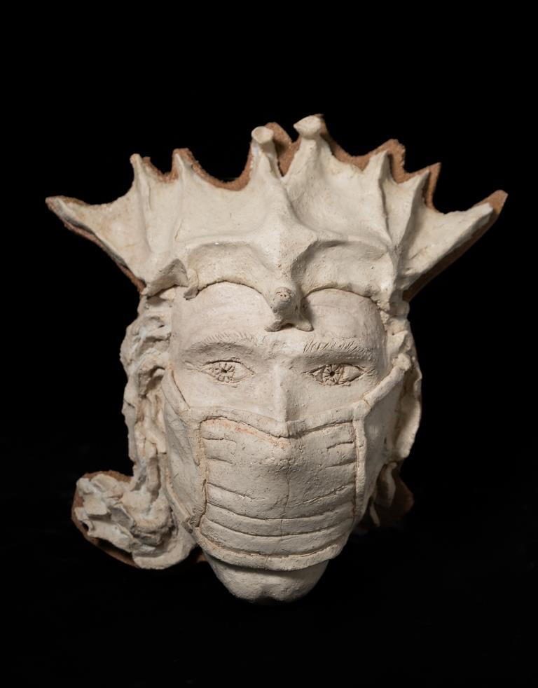 Corona Shadow Art Sculpture: A Point In Time