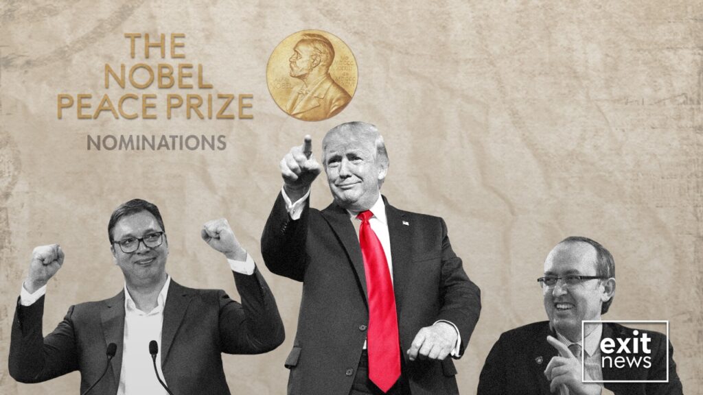 US, Kosovo, Serbia Administrations Nominated for Nobel Peace Prize