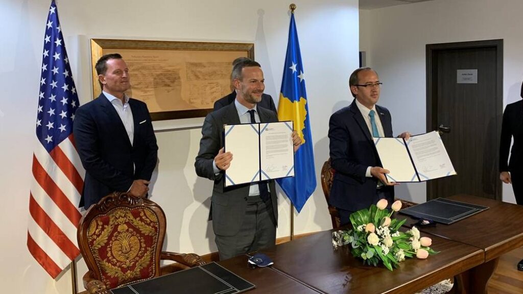 Kosovo, U.S. To Sign Deal On American Investments In Kosovo